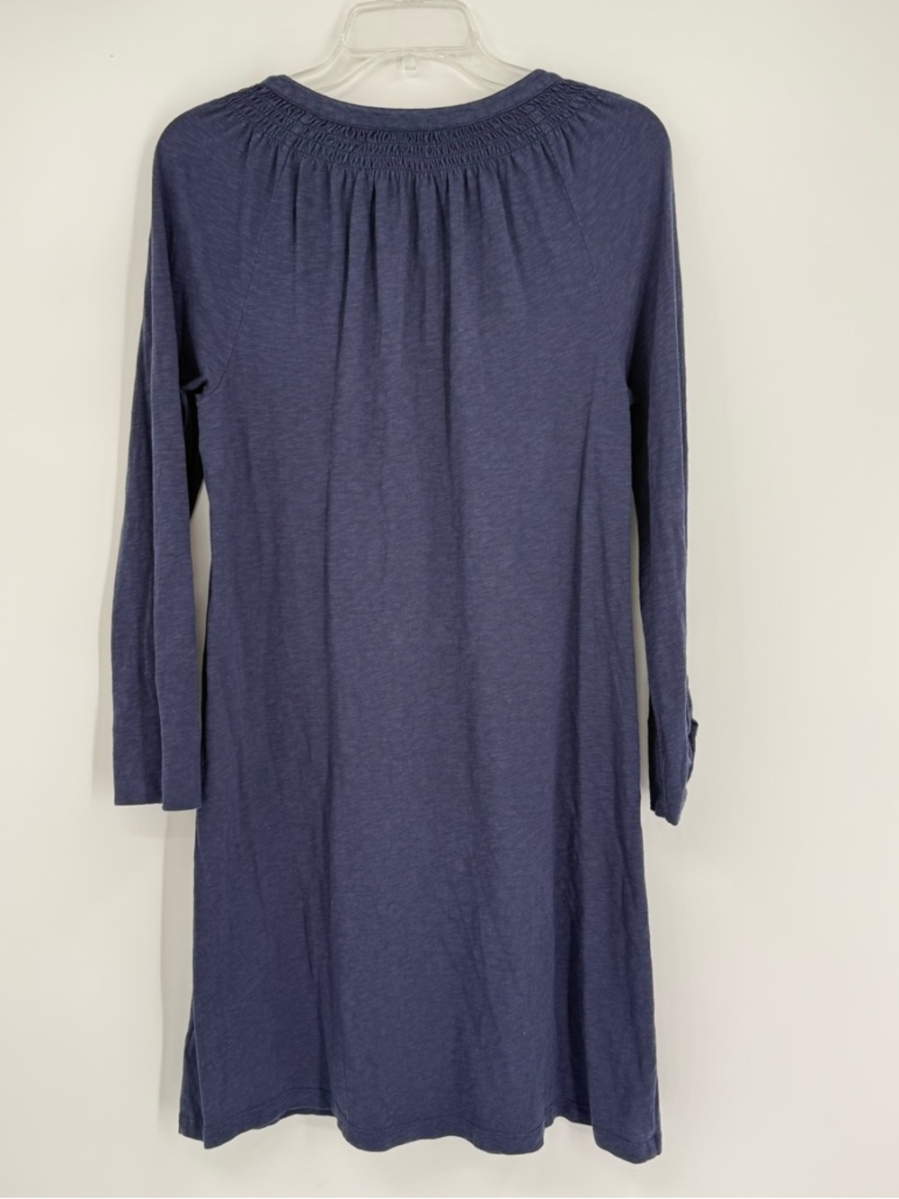 Lilly Pulitzer Essie Mini Dress Smocked Navy Blue Cotton Size Medium Cotton - Picture 9 of 10